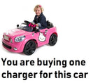 6V AC Adapter Charger Power Cord Plug for Hello Kitty Ride-On Battery Car Magic Cars Variant 0