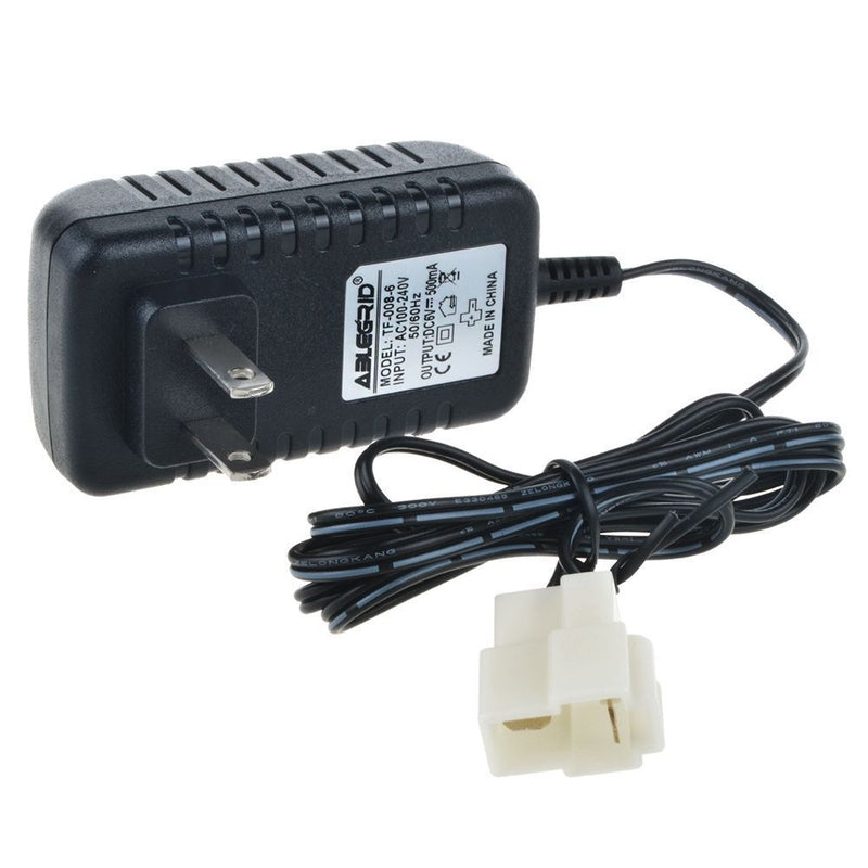 6V DC Charger and Adapter for Ride-On Battery Compatible with BMW X5 Model Magic Cars 1
