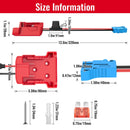 Milwaukee Battery-Compatible Power Wheel Adapter with Wire Harness Magic Cars 2