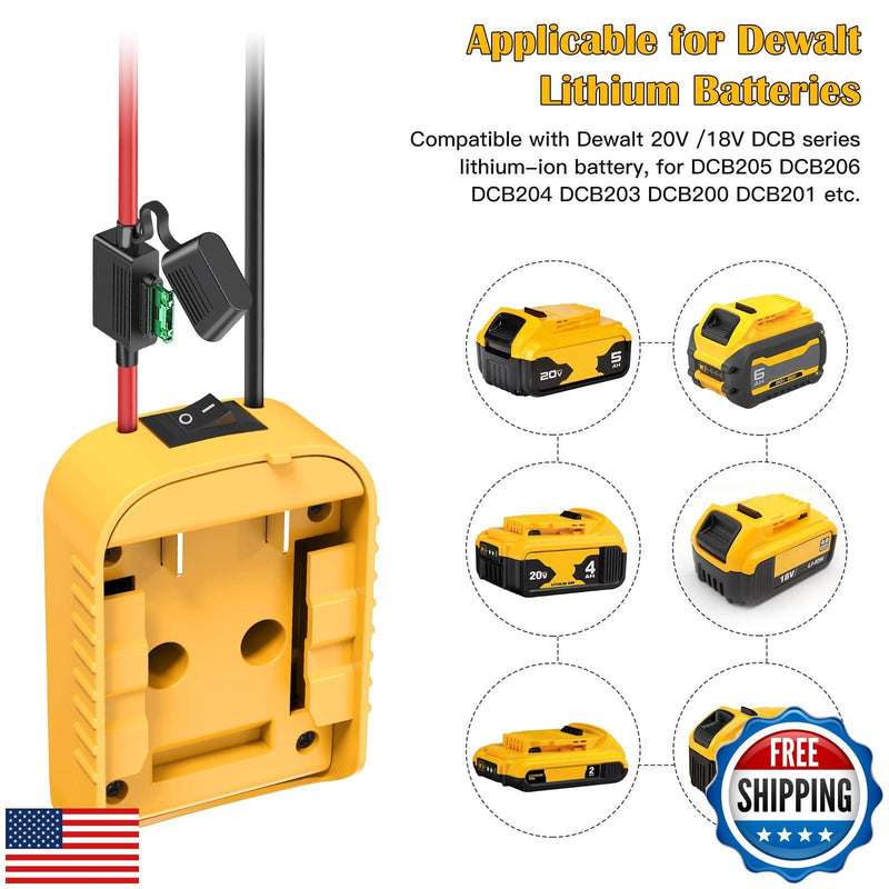 Power Wheel Adapter for 20V Battery Conversion Magic Cars 2