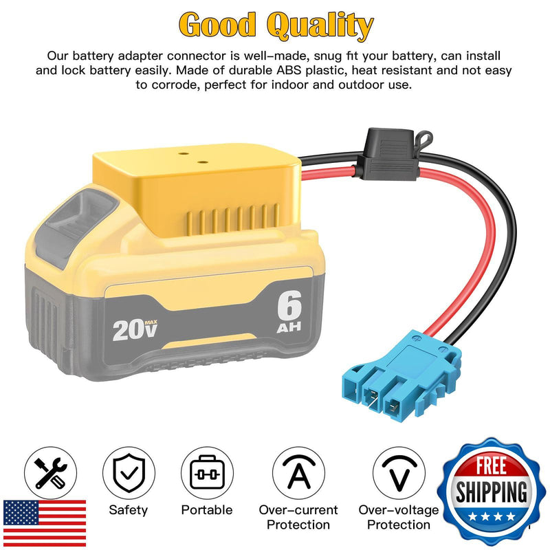 Power Wheel Adapter for 20V Battery Conversion Magic Cars 4
