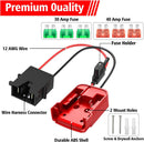 Milwaukee 18V Battery Adapter for Power Wheels | Set of 2 - 12V Ride-On Toy Batteries Magic Cars 2
