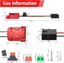 Milwaukee 18V Battery Adapter for Power Wheels | Set of 2 - 12V Ride-On Toy Batteries Magic Cars 5