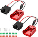 Milwaukee 18V Battery Adapter for Power Wheels | Set of 2 - 12V Ride-On Toy Batteries Magic Cars Variant 0