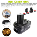 Battery Adapter with Fuse & Switch for 18V ONE+ Power Wheels Magic Cars 1
