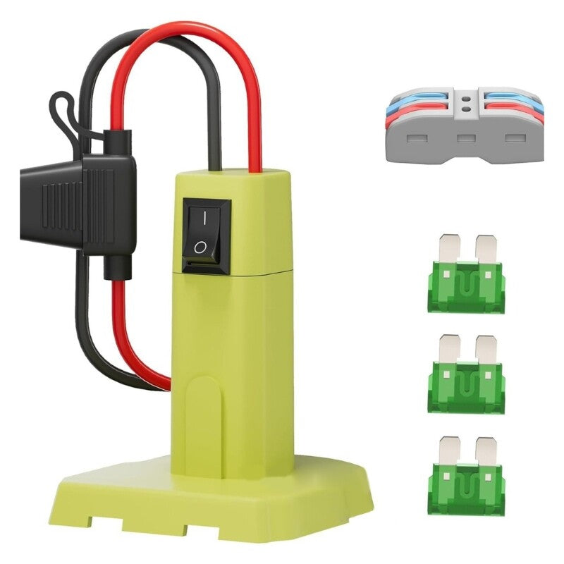 Power Wheel Battery Adapter for 7.2-20V Li Battery Converters with Wire Magic Cars 3