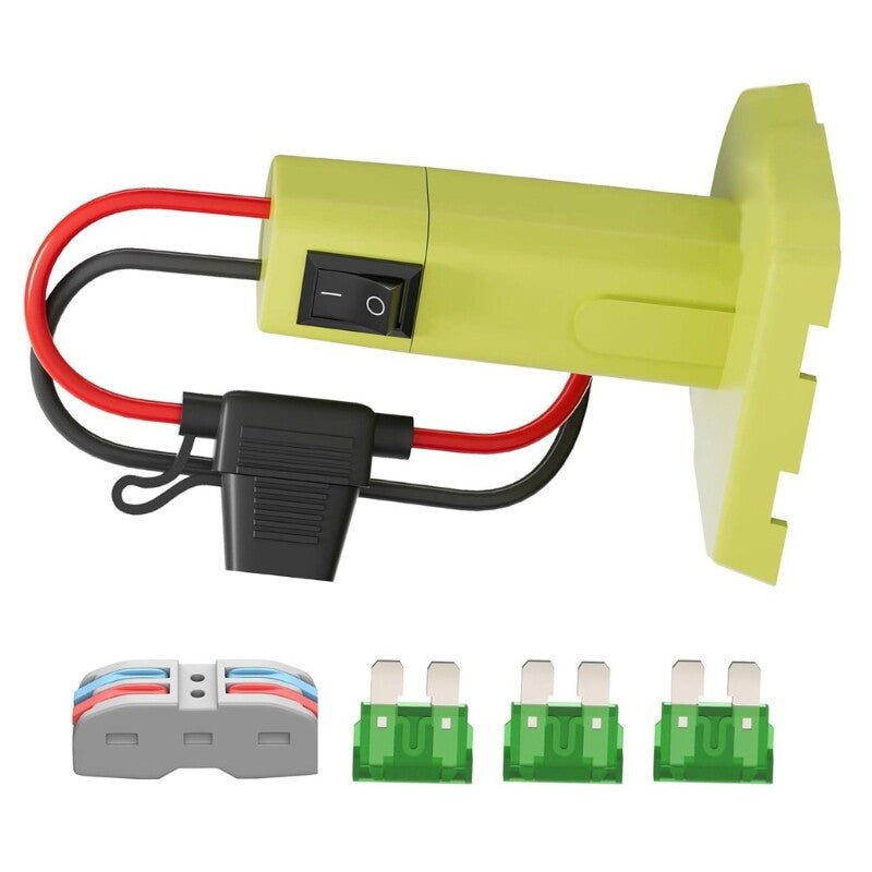 Power Wheel Battery Adapter for 7.2-20V Li Battery Converters with Wire Magic Cars 4