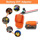 Ridgid AEG 18V Hyper Battery Dock Adapter for Power Wheels Magic Cars 3
