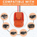 Ridgid AEG 18V Hyper Battery Dock Adapter for Power Wheels Magic Cars 6