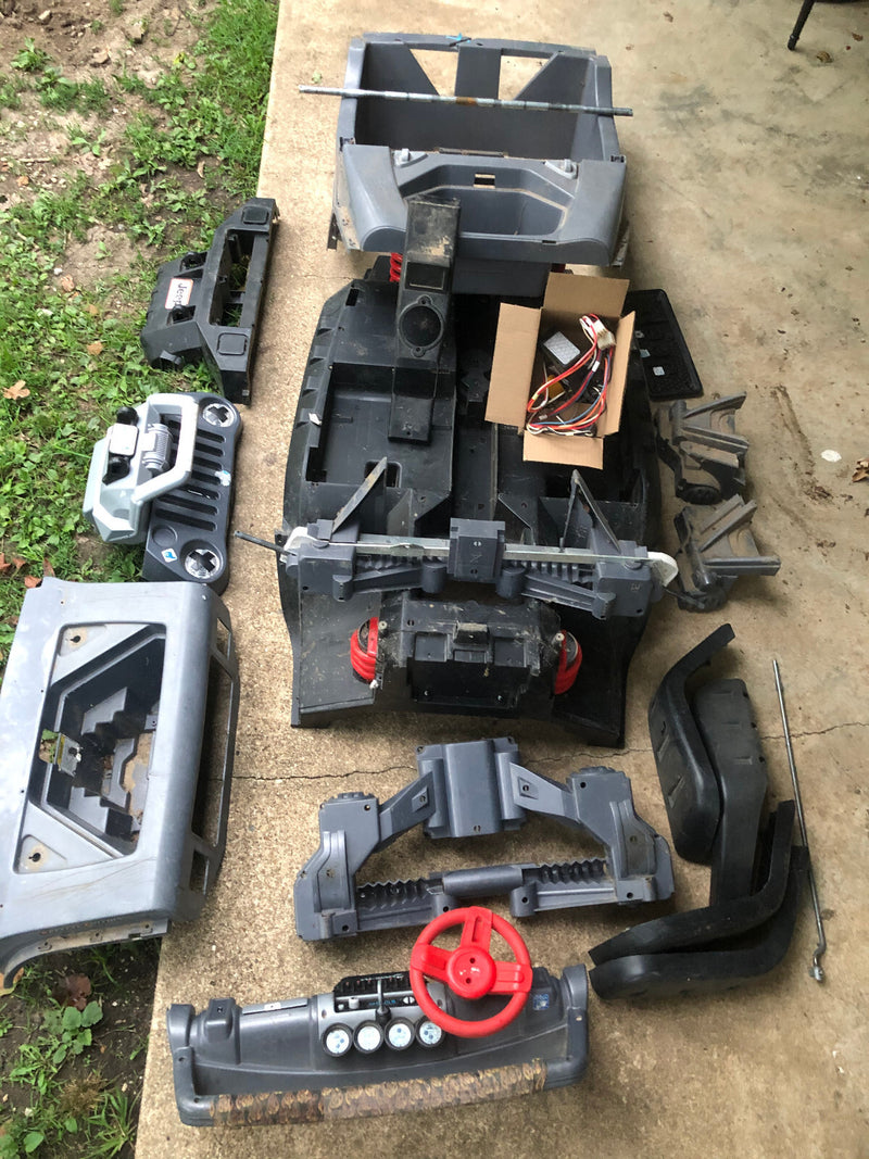 Power Wheel Jeep Hurricane Replacement Parts Magic Cars 5