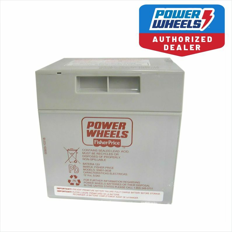 Power Wheels 00801 12-Volt Genuine Battery with 1-Year Warranty Magic Cars 0