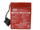 Genuine 6V Red Power Wheels Replacement Battery with 1-Year Warranty Magic Cars 1