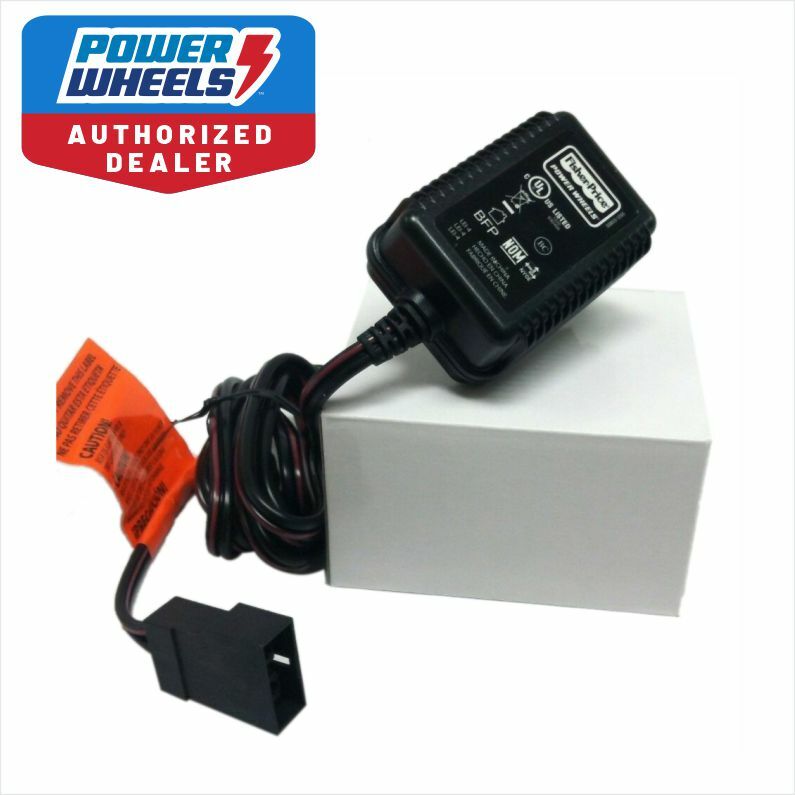Genuine Blue 6V 400mA Power Wheels Battery Charger with 1-Year Warranty Magic Cars Variant 0