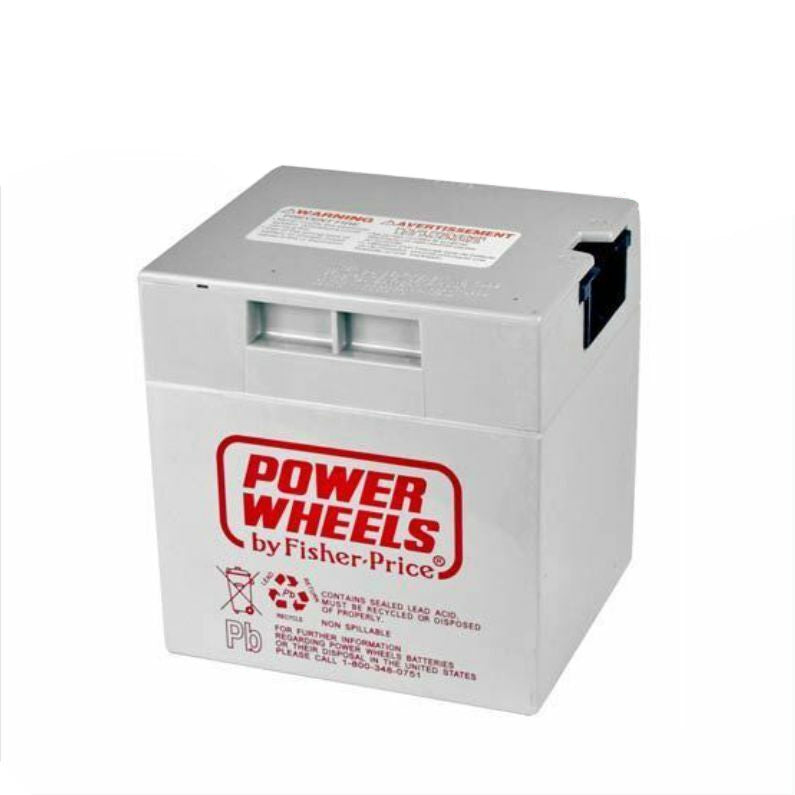 12V Gray Replacement Battery for Power Wheels Model 00801-1460 - Genuine New with Light Surface Marks Magic Cars Variant 0