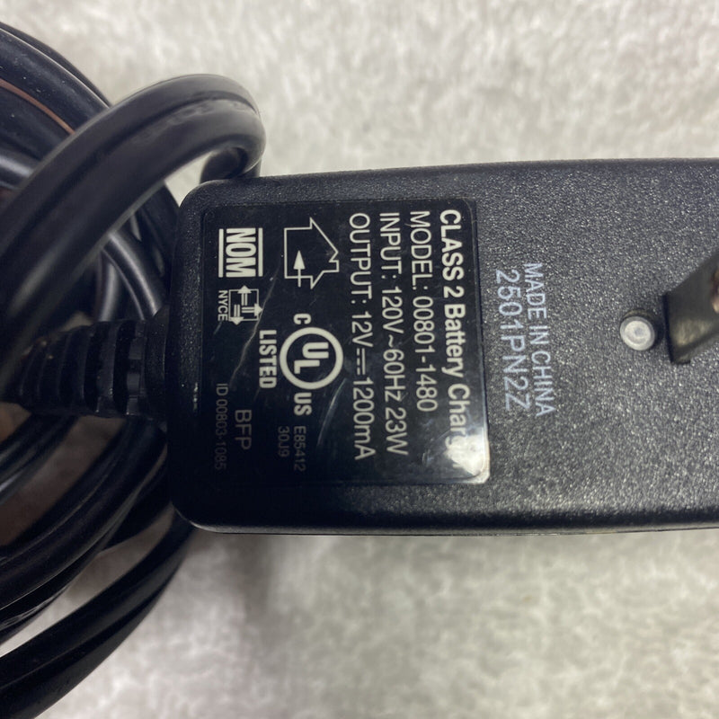 Fisher Price 12V Replacement Charger Cord for Power Wheels 00801/1480 Battery Magic Cars 1