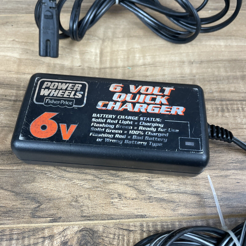 6V Quick Battery Charger for Power Wheels 00801-1484 Magic Cars 2