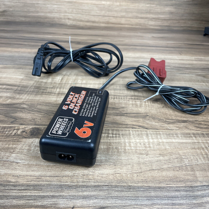 6V Quick Battery Charger for Power Wheels 00801-1484 Magic Cars 3