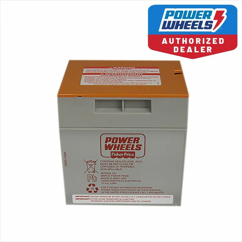 Power Wheels 00801-1776 Gray and Orange 12V Battery Ride-On Vehicle with 1-Year Warranty Magic Cars Variant 0
