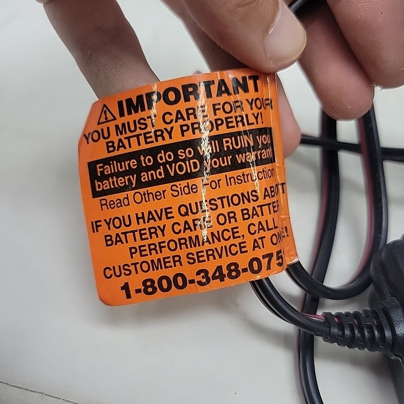 12 Volt Power Wheels Battery and Charger Genuine Replacement 00801-1778 Magic Cars 10
