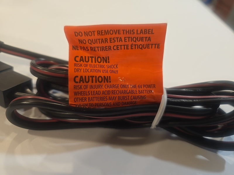 6V Battery and Charger for Power Wheels Model 00801-1781 Magic Cars 2
