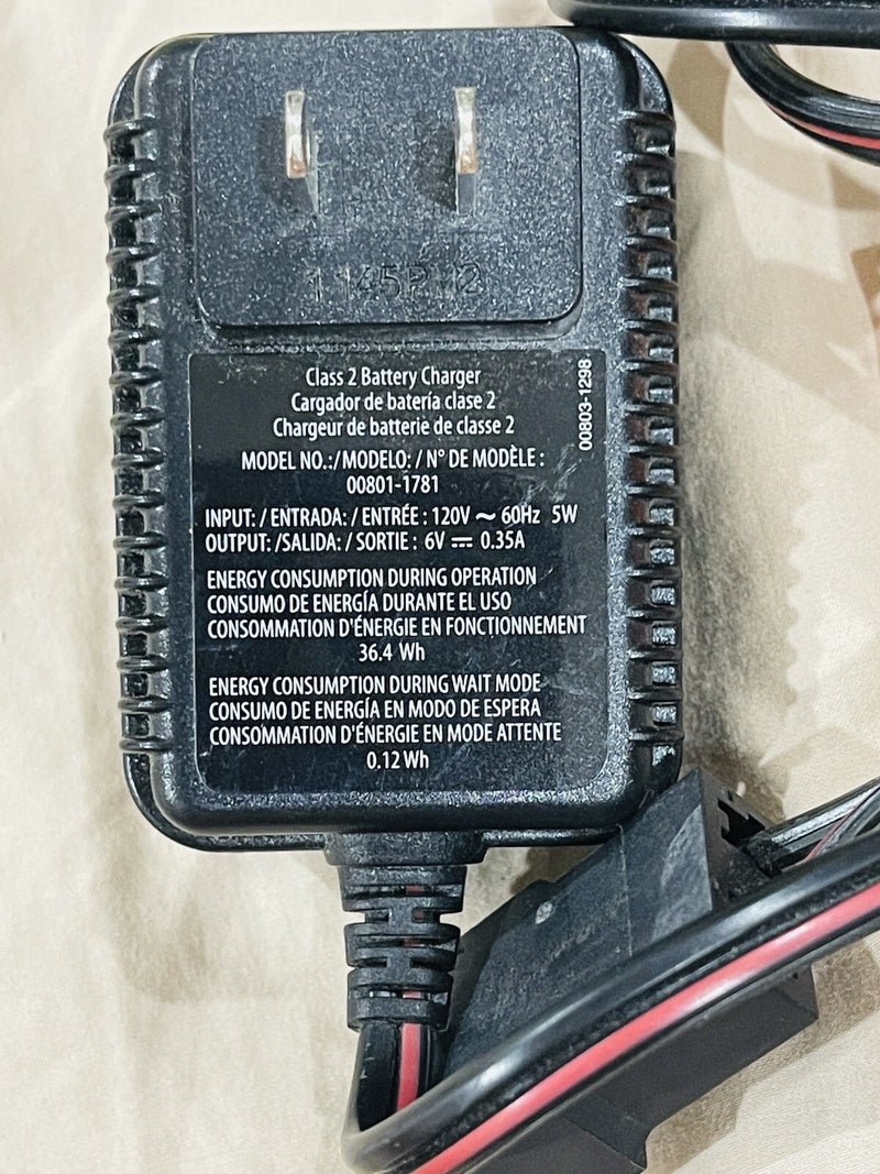 6V Power Wheels Battery and Charger Model 00801-1781 Magic Cars 2