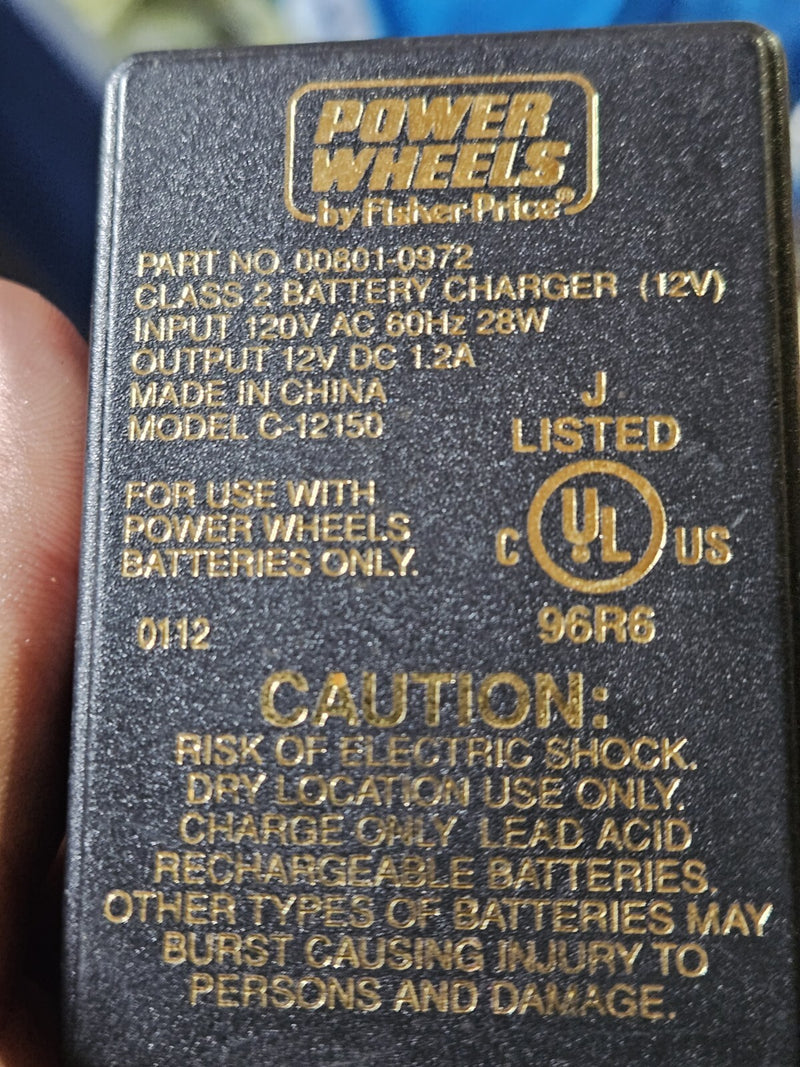 6V Power Wheels Battery and Charger Model 00801-1781 Magic Cars Variant 0