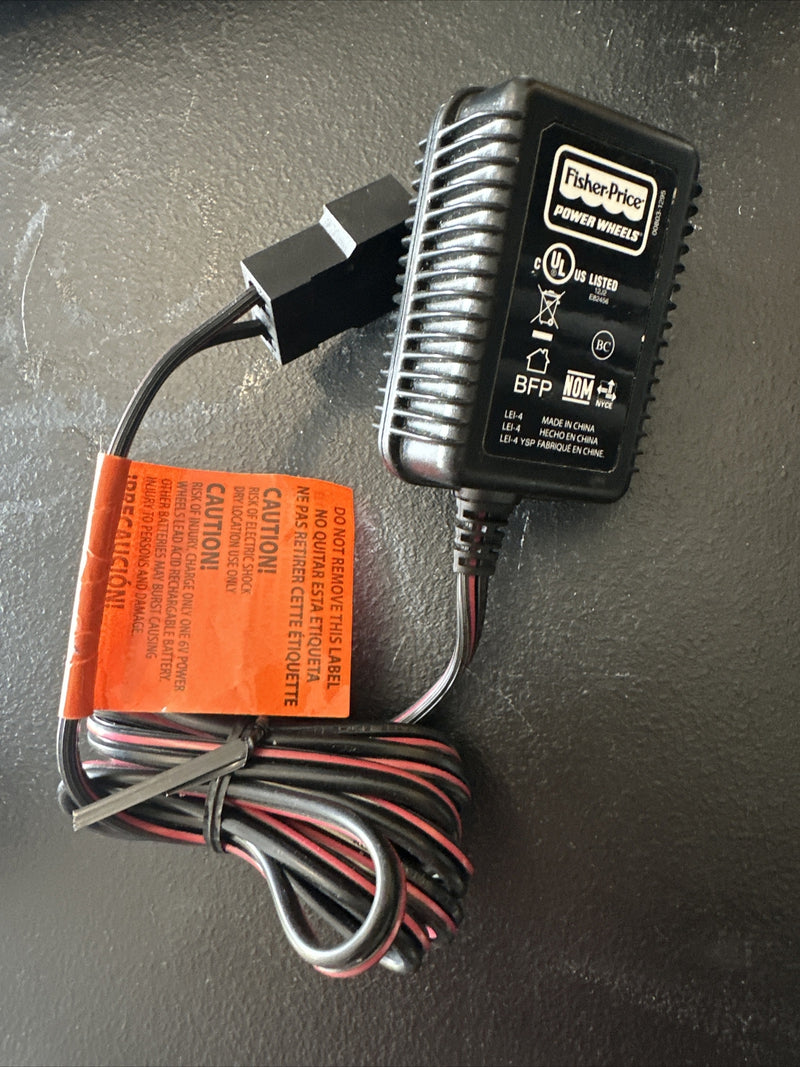 6V Battery Charger and Power Wheels Replacement for Model 00801-1781 Magic Cars 0