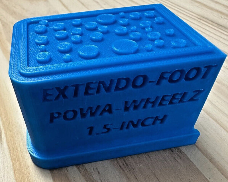 1.5 Inch Universal Extendo Foot Pedal Power Wheels Extension Magic Cars Variant 0
