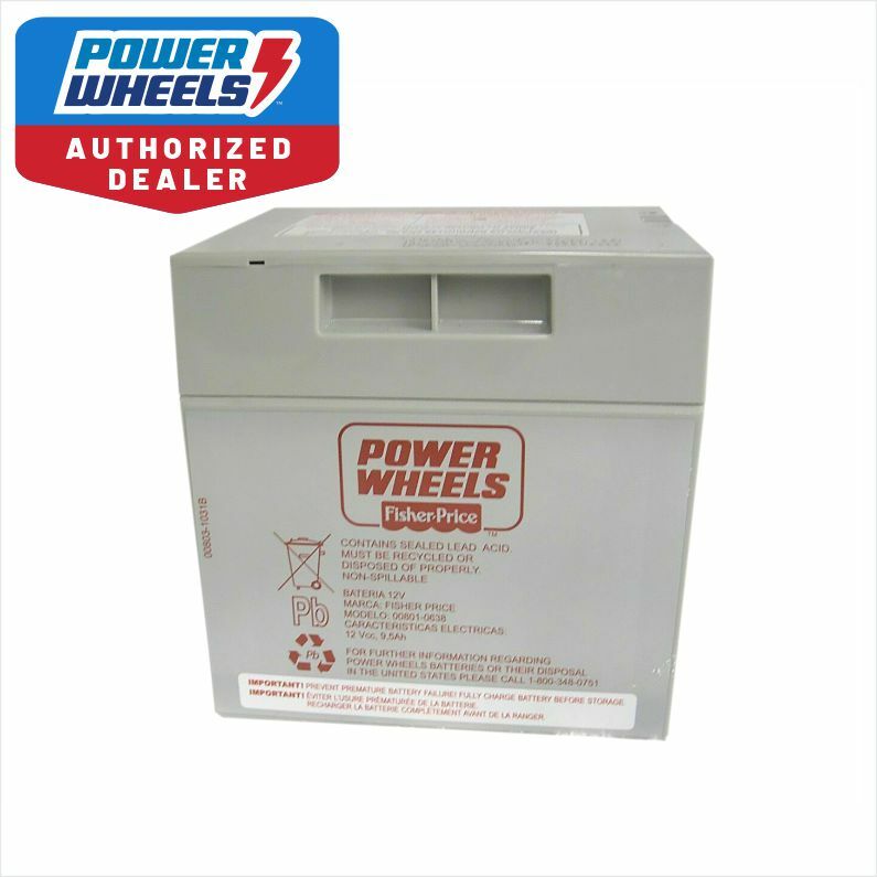 Power Wheels 12 Volt Genuine Battery with 1 Year Full Warranty Magic Cars Variant 0