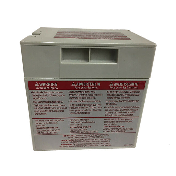 Power Wheels 12 Volt Genuine Grey Battery 00801-1869 Magic Cars 5