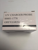 12 Volt Gray Power Wheels Battery and Charger Compatible Replacement Magic Cars 1