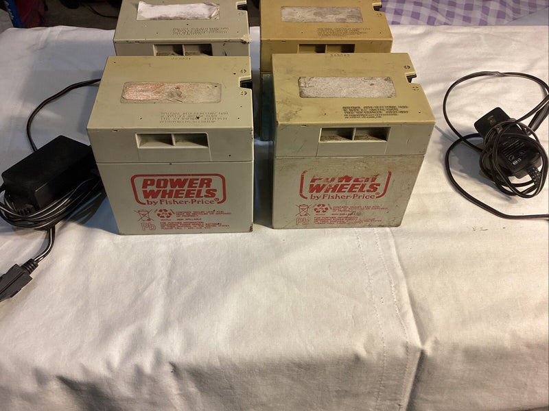 Power Wheels 12-Volt Rechargeable Battery Pack Unverified Condition Magic Cars 0