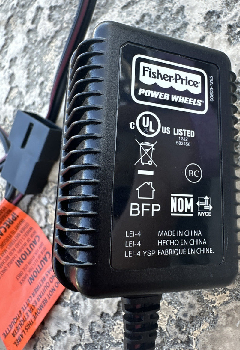 12V Power Wheels Battery and Charger Genuine Fisher 00803-1295 Working Magic Cars 1