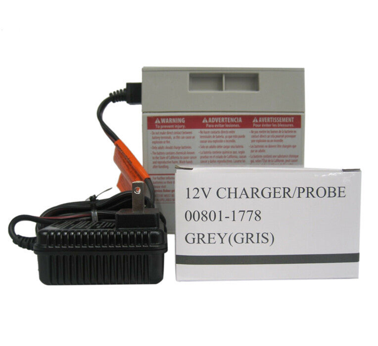 Genuine 12V Battery and Charger Combo for Gray Power Wheels Magic Cars Variant 0