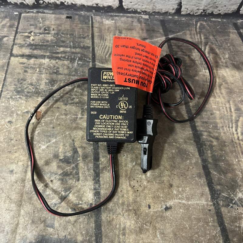 12V Grey Battery and Charger for Power Wheels Toy Vehicles Magic Cars 1