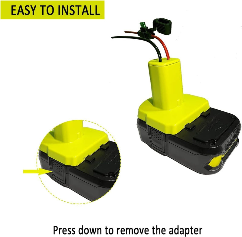 18V Battery Conversion Kit with Replaceable Fuse for Power Wheels Safe and Reliable Magic Cars 5