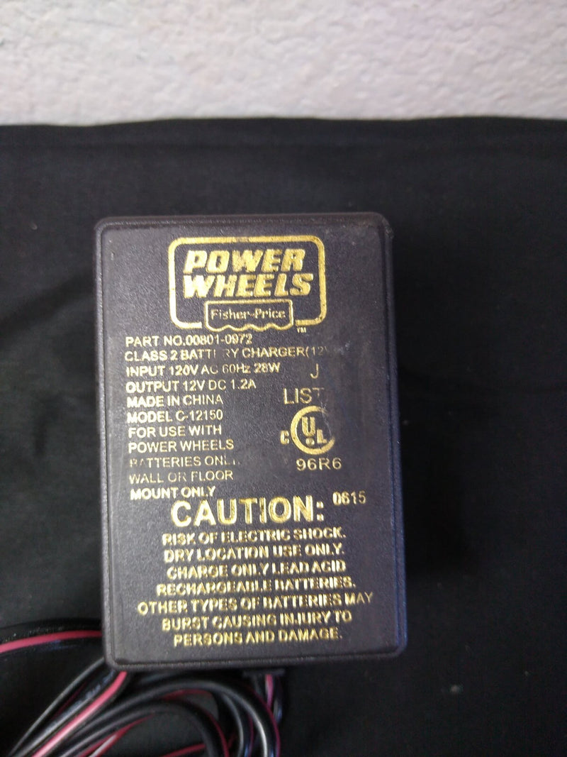 Power Wheels 2 Volt DC Battery Charger Model C-12150 Magic Cars 1