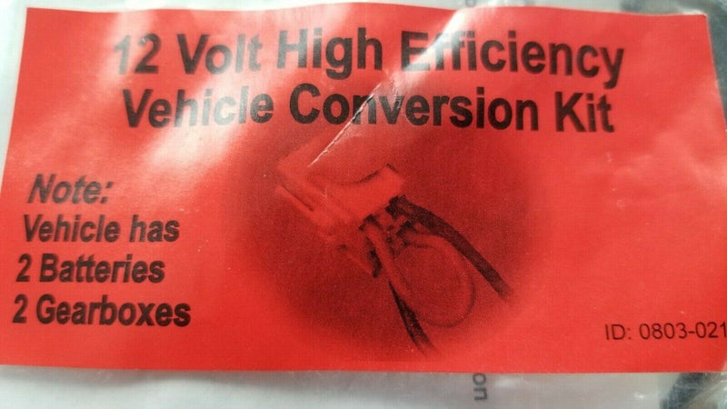 12V High-Efficiency Power Wheels Splice Conversion Kit 3900-2362 / 0803-0218 Magic Cars 2