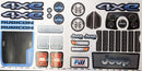 Power Wheels 3900-8481 Blue Jeep Wrangler Rubicon JL Decal Sticker Label Set Magic Cars Variant 0