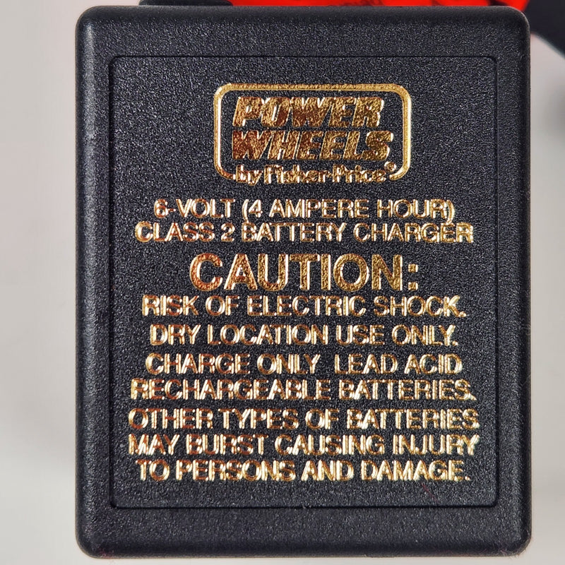 6-Volt Power Wheels Class 2 Battery and Charger Model 040135 Part 00801-0976 Magic Cars 1