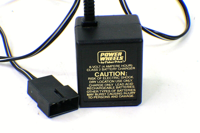 Power Wheels 6-Volt Class 2 Battery and Charger Model 040135 Part 00801-0976 Magic Cars 0