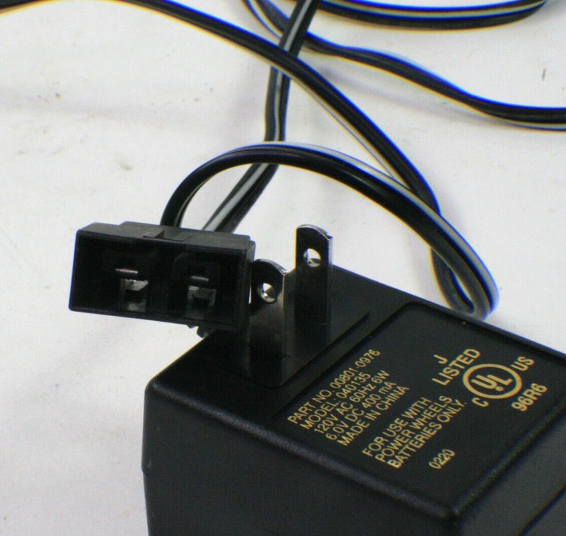 Power Wheels 6-Volt Class 2 Battery and Charger Model 040135 Part 00801-0976 Magic Cars 2