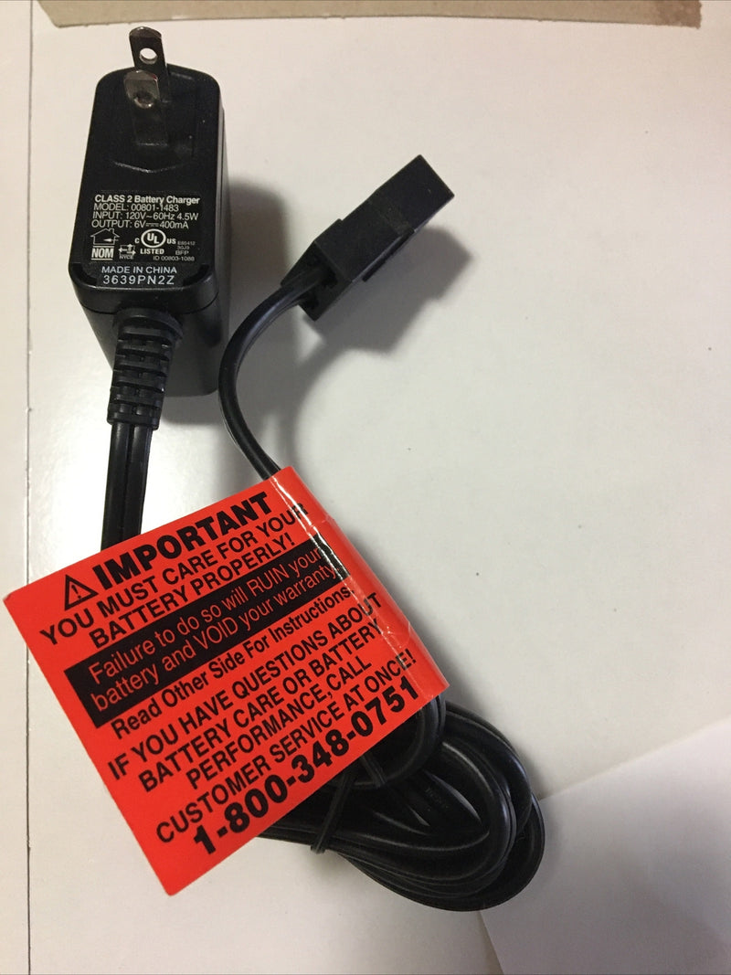 6 Volt Power Wheels Battery with Charger Magic Cars Variant 0