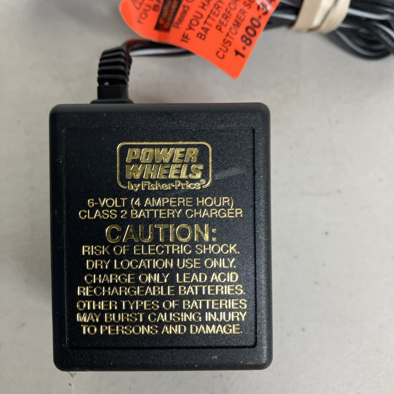 Power Wheels 6 Volt Battery Charger Model 040135 Part 00801-0976 Magic Cars 1