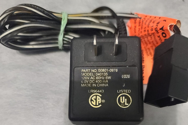 Power Wheels 6 Volt Battery Charger Part No. 00891-0976 Model 040135 Magic Cars 3