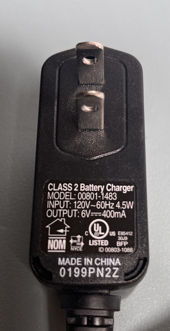 Power Wheels 6-Volt Battery Charger and Power Supply Tested OEM 00801-1483 Magic Cars 2