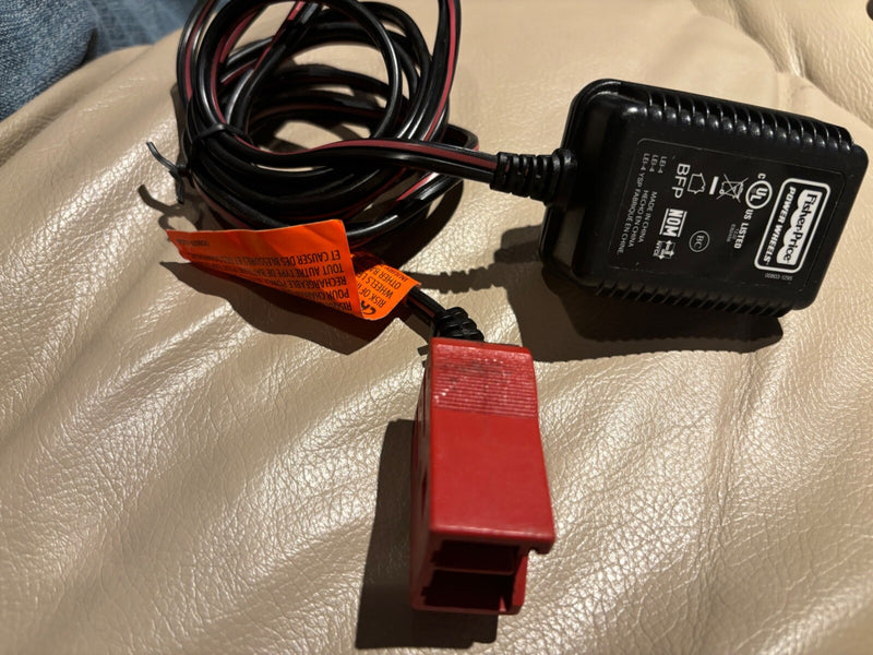 6 Volt Red Battery Charger for Power Wheels with Genuine Replacement Battery Magic Cars Variant 0
