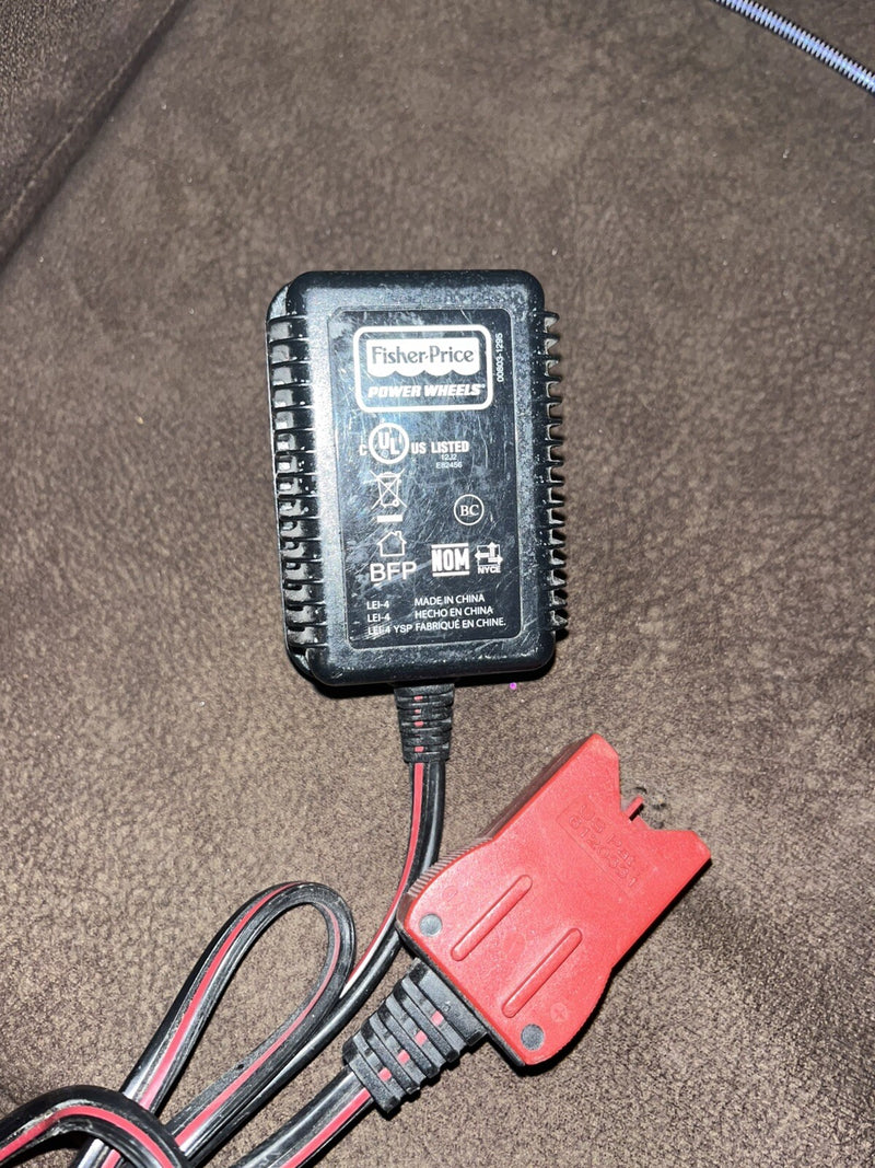 6V Power Wheels Red Battery Charger Compatible with Model 00801-0712 Genuine Replacement Magic Cars 1