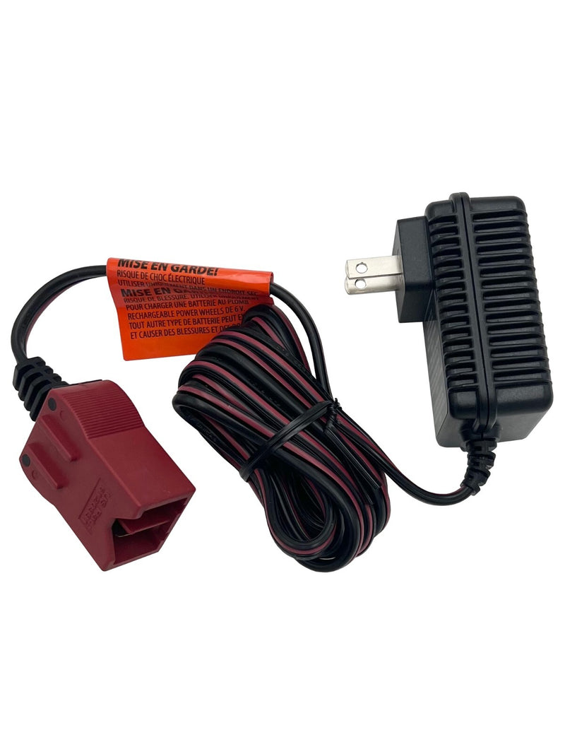 Power Wheels 6V Red Battery Charger Compatible with Model 00801-0712 Magic Cars Variant 0