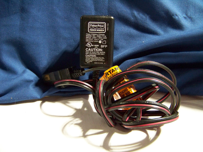 Power Wheels 6 Volt Charger for 6V Battery Model 00801-1778 Genuine Replacement Magic Cars 0